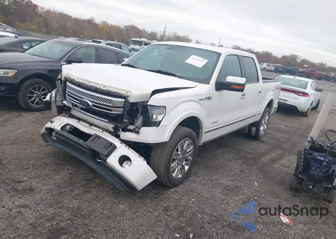 2013 Ford F-150 Platinum z USA, uszkodzony, nr VIN 1FTFW1ET0DFD74001